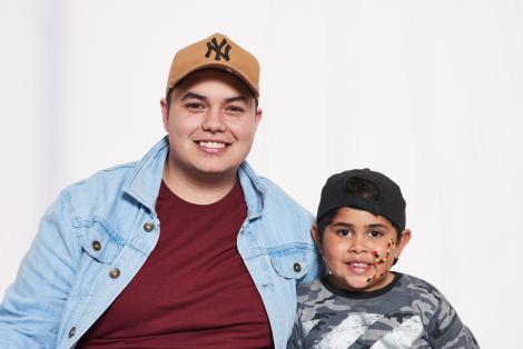 Potrait of Jarrad and Rueben 